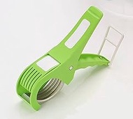 Plastic Vegetable Cutter Vegetable Chopper Veg Cutter Bhindi Cutter Multi Cutter (Green)
