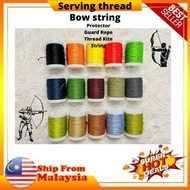 Archery Bow string Protector High Strength Serving thread Guard Kit Pelindung Tali busur memanah