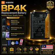 Redmi Note 12 Pro 4G Battery BP4K 5000mAh Original Bateri Replacement Fast Charging Free Tools + Adh