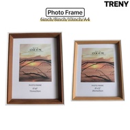 Frem Gambar 4R/6R/8R/A4 Minimalist Photo Frame Wall Stand Home Deco Certificate Holder 相框