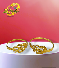 Cincin Emas Double Love Gold Ring 916