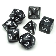 Polyhedral Dice Unique Design Funny Cool Toys 3D Game Shape D4 D6 D8 D10 D12 D20 GOD
