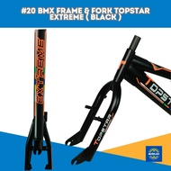 TOPSTAR BMX Frame Solid Steel Size 20