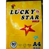 A4 WHITE PAPER 80GSM LUCKY STAR/PAPER ONE/COPY PASTE