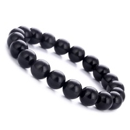 Obsidian Beads 6-12mm Round Black Natural Loose Stone Beads Bracelet 6-12mm