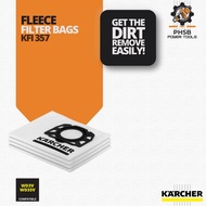 KARCHER HOME & GARDEN | KARCHER FLEECE FILTER BAGS KFI357 | WD3V & WD3SV