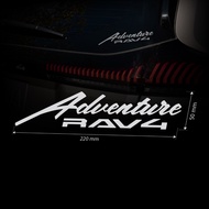 X IIII Adventure RAV4 Adventure Off-Road Customized Lettering Decoration Car Sticker
