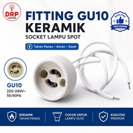GU10 Ceramic Spot Lamp Socket GU10 Lamp Holder GU10 220V 10cm Heat Resistant Cable