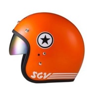 SEKALI INNER TINTED VISOR 100% Original SGV Star Retro Classic Motorcycle Helmet Motorsikal Topi Dew
