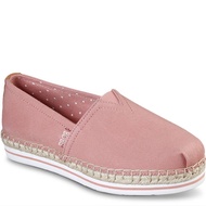 SKECHERS Women Bobs With Memory Foam Espadrilles Slip-On in Rose Pink (Size UK 2 / Eur 35 / 22 cm) R