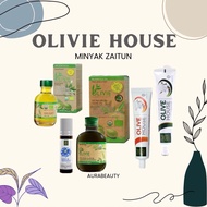 OLIVE OIL MINYAK ZAITUN OLIVIE PLUS 30X ORIGINAL BY OLIVIE HOUSE 250ML&50ML(FREEGIFT)