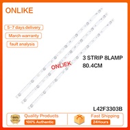 TV backlight TCL 42M81A 42HR330M08A0 V3 4C-LB4208-HQ1 LED42F3710