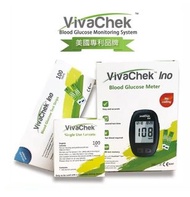 VivaChek Ino 血糖機套裝 (獨立包裝血糖試紙100片 + 特幼採血針33G 100粒)