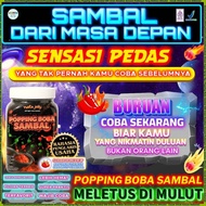 SambalAlaFineDiningMeletusDimouthCombination of Brown Sugar Syrup 1kg | Popping Boba Sambal 500 Gram