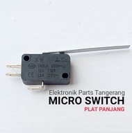 MICRO SWITCH (PLAT PANJANG) MIKRO SWITCH MICRO LIMIT SWITCH LIMID SWITCH MICRO MICROSWITCH