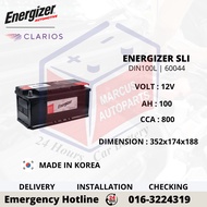 ENERGIZER SLI LN5 | 60044 | DIN100L CAR BATTERY