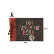 Scrapbook Custom DIY Album Foto Vintage Aesthetic Hardcover Journal Notebook - Our Adventure Book