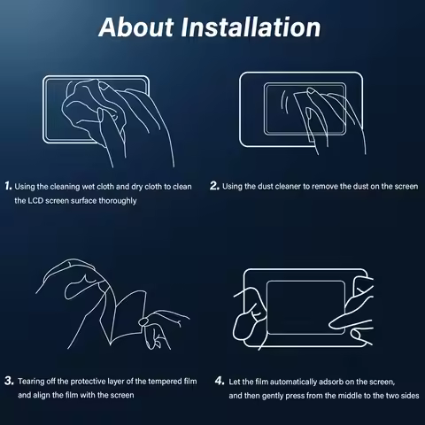 Screen Protector for ANBERNIC RG40XX H RG35XX H RG40XX V Tempered Glass Protection Anti-Scratch Glas