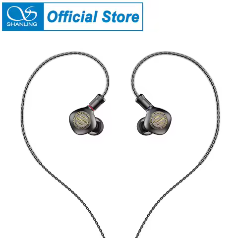 SHANLING MG200 DARK SPACE 1DD 10mm Dynamic Driver In-Ear Earphone Hi-Res Audio Open Back Desgin 4.4m