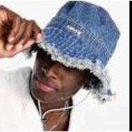 Denim bucket..bucket hat.....Bucket hat...Denim Bucket hat