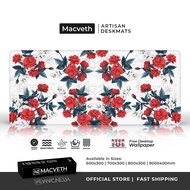 Macveth Artisan Deskmat  | FLORENS | Large Gaming Mousepad | Extended Mousepad | Deskpad | Long Mous