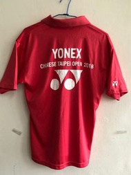Yonex 優乃克Chinese Taipei open 2018  polo shirt