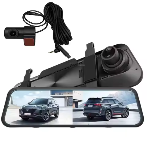 Car camera rearview mirror indoor 360-degree rotating camera Ultra HD night vision AHD1080P reversin