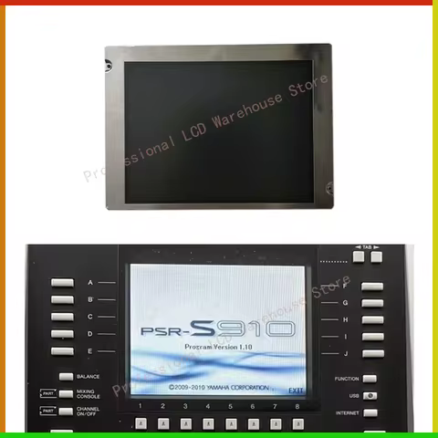 Original 5.7 inch LCD Dispay For Yamaha PSR S910 PSR-S910 61-Key Matrix Screen Repair