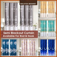 LANGSIR PINTU TINGKAP / CURTAIN WINDOW / KAIN TINGKAP / DAPUR / PINTU / Semi Blackout blind