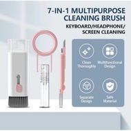 Earbuds Cleaning Pen Bluetooth Charger Box Cleaning Tool Dust Brush 7-in-1 Cleaning Set