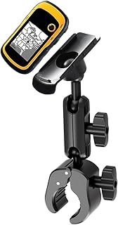 Motorcycle Bike Handlebar Mount with Double Socket Arm for Garmin Handheld GPS Navigator/Garmin eTre