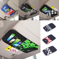 Universal Sunshade Card Glasses Holder For MINI COOPER Countryman R50 R53 R55 R56 F55 F56 F54 F60