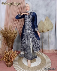GAMIS TAFETA APLIKASI BORDIR MOTIF TERBARU 2023-GAMIS PESTA MUSLIM TERLARIS TAHUN INI