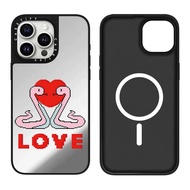 Ốp gương chính hãng casetify Snake Series 1 với Magsafe cho iPhone 16 Pro Max / iPhone 15 Pro Max /