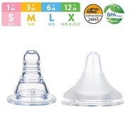 Puting Baby Botol Susu Teat Puting Avent fit Avent Wide Neck Bottle Anti Colic Soft Silicone BPA Fre