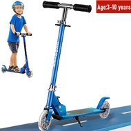Foldable Kick Scooter for Kids - Upgraded 2 Wheels Design Wheels and Dual Rear Motion Flashing LED W