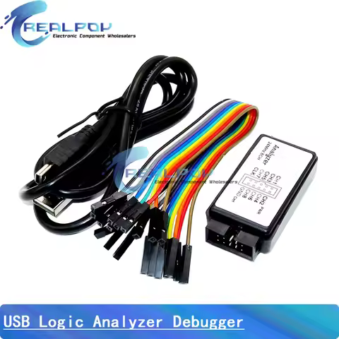 USB Logic Analyzer 24MHz 8 Channel 24M/seconds Logic Analyzer Debugger For ARM FPGA Logic Analyzer L