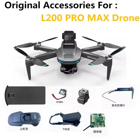 L200 PRO MAX Drone Original Accessories 7.4V 1600mAh / Propeller Maple Leaf / For L200 PRO MAX Drone