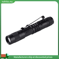 [in ]Flashlight pen torch Super Small Mini AAA XPE-R3 LED Lamp Belt Clip Light  with