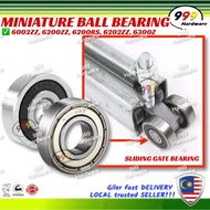 999 MINIATURE 6200 BALL BEARING DOUBLE SHIELDED / DEEP GROOVE / METAL RUBBER / 6300Z 6202ZZ 6200ZZ 6