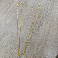 22k / 916 Gold Solid Box Necklace by Best Gold Shop