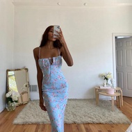 DAPHNE DRESS IN BLUE