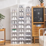Transparent Shoe Box for Neat, Aesthetic, Easy to Stack Sneakers