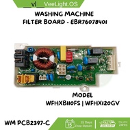 WFHXB110FS | WFHX120GV LG WASHING MACHINE FILTER BOARD MESIN BASUH EBR76078401