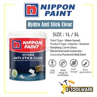 Nippon Paint Hydro Anti Stick Clear (1L / 5L)