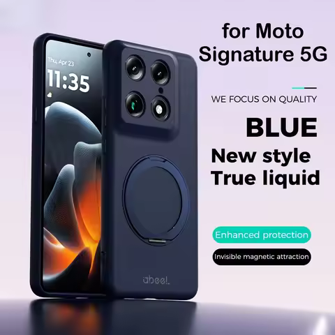 Skin Feeling Liquid Silicone for Magsafe Case for Motorola Moto Signature 5G X70 Air Pro Edge 70 Ult