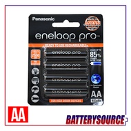 Panasonic Eneloop Pro AA Rechargeable BK-3HCCE 1.2V 2550mAh NiMH AA, HR6 HR3U Ready To Use Battery