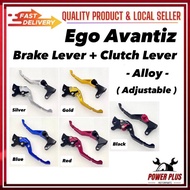 Yamaha Ego Avantiz Avantis Avantik Alloy Brake Lever + Clutch Lever Set Brake Adjust Adjustable Brak
