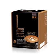 Lookas9 Double Shot Latte Coffee 14.9g x 50Stick x 1Box