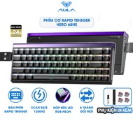 Rapid Trigger Mechanical Keyboard AULA HERO 68HE - 84 HE Magnetic Switch Scan Rate Polling Rate